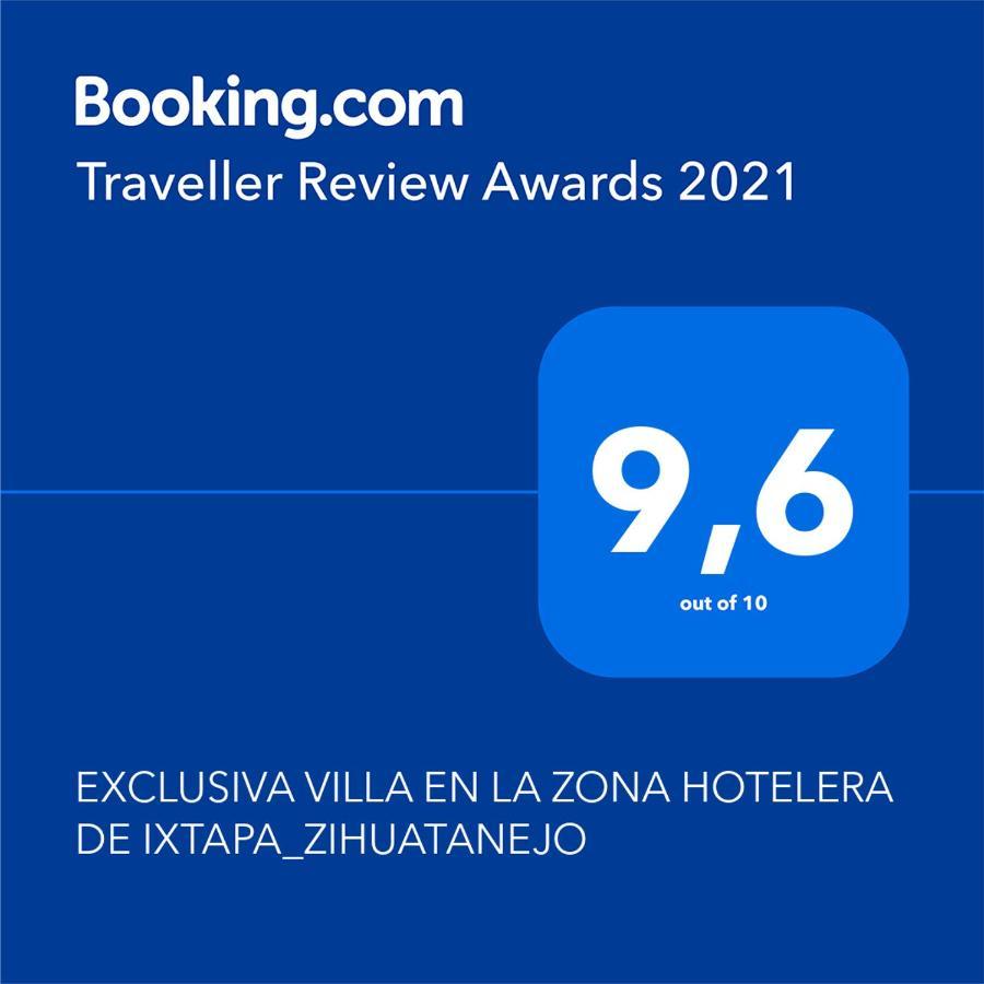 Exclusiva Villa En La Zona Hotelera De Ixtapa_Zihuatanejo Ixtapa  Exteriör bild